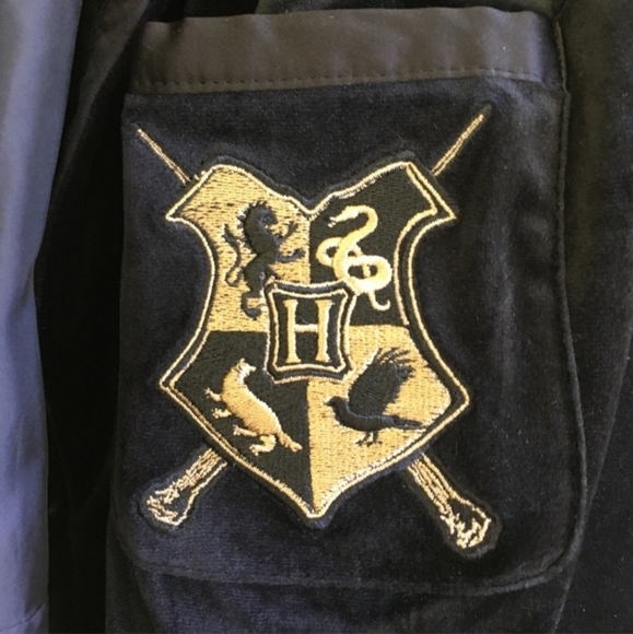 Torrid Black Blazer with Textured Fabric and Embroidered Crest - Picture 4 of 7